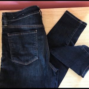 American eagle dark wash hi-rise jeggings